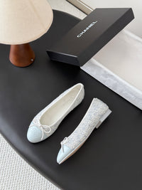26S Tweed Ballet Flats