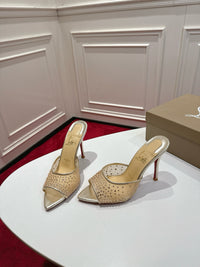 Miss Z Embellished Mules 10cm