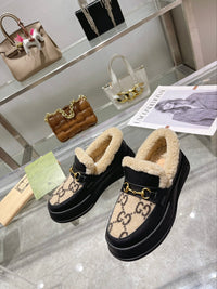 Platform Slip-On Loafers