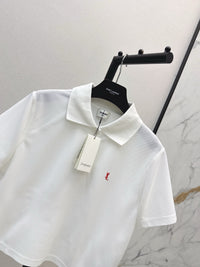 Cropped Polo Shirt