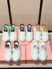 Lace-Up Platform Sneakers