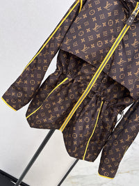 26S Perforated Monogram Jacket