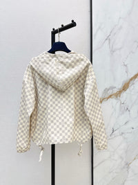 26S Damier Hooded Parka