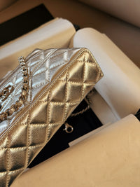 Silver Vanity Bag