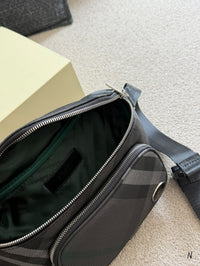 Grid Belt Bag
