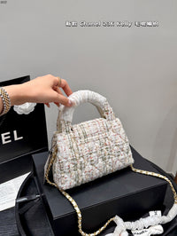 23K Kelly Top Handle Mini Flap Bag