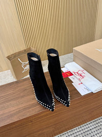 Kate Max Suede Ankle Boots