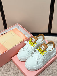 Lace-Up Platform Sneakers