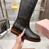Leather Tall Riding Boots