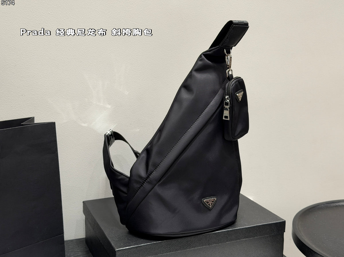 Nylon Sling Chest Bag