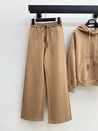 Andrea Logo Embroidered Drawstring Hoodie Set