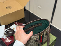 Ophidia GG Small Tote