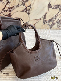 Ivy Nappa Leather Tote Bag