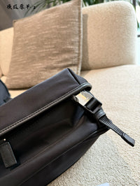 Re-Nylon Saffiano Leather Shoulder Bag