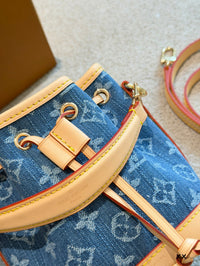 Nano Noé Monogram Denim