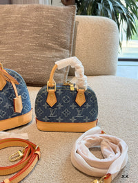 Alma BB Monogram Denim