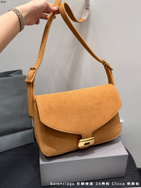 Clicca Leather Shoulder Bag