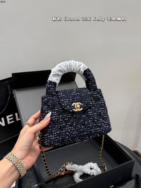 23K Kelly Top Handle Mini Flap Bag