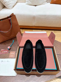 Suede Loafers
