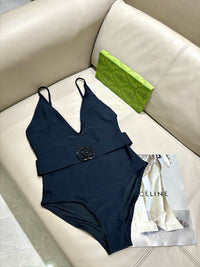 Logo One Piece Swimsuit
