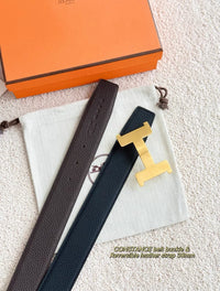 Constance Reversible Leather Belt 38mm