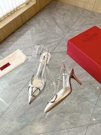 Garavani VLogo Signature Slingback Pumps 7.5cm