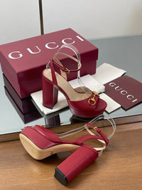 Horsebit Platform Sandals