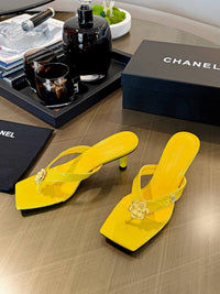 Camellia Thong Mules