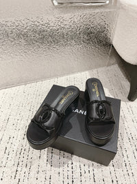 Platform Slide Sandals