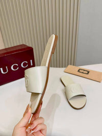Interlocking Leather Sandals