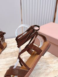 Suede Sandals