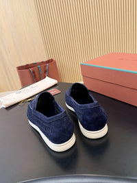 Suede Loafers