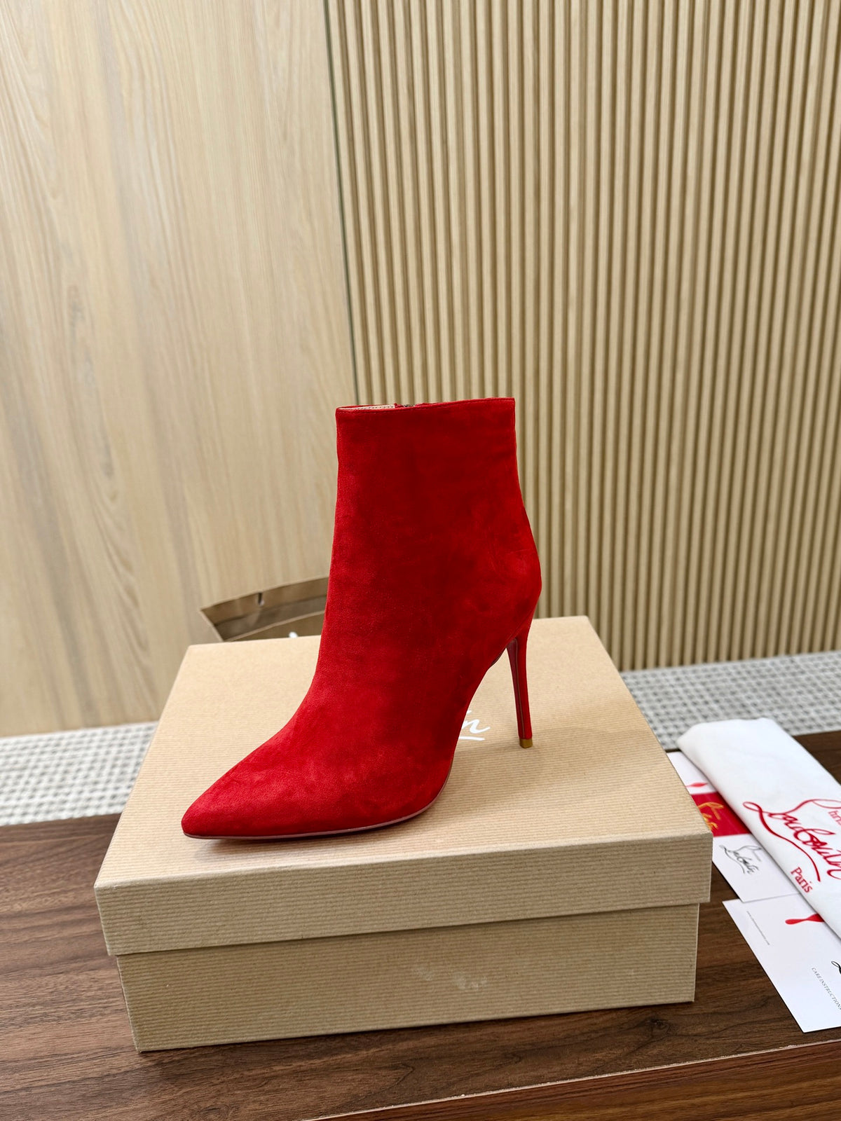 Kate Max Suede Ankle Boots