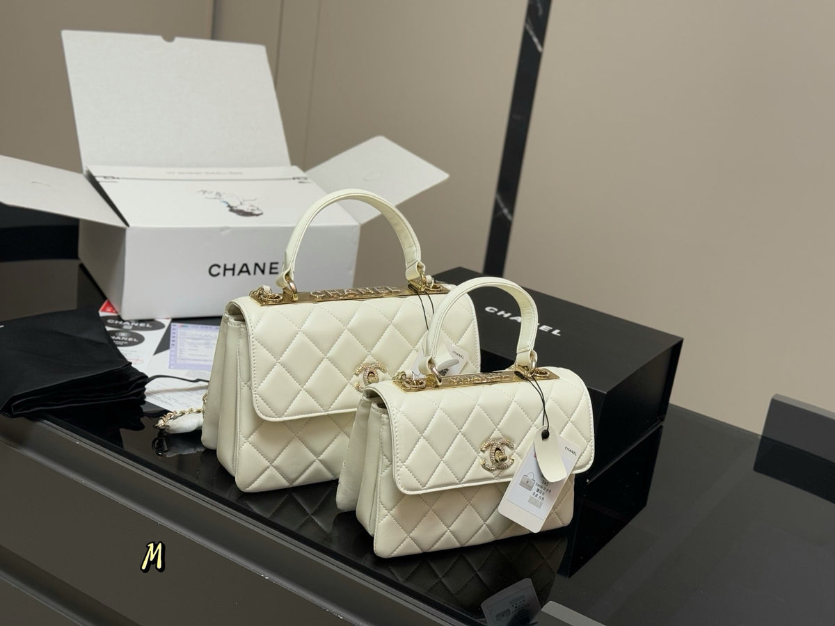 Top Handle Flap Bag