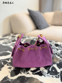 Suede Hobo Bag