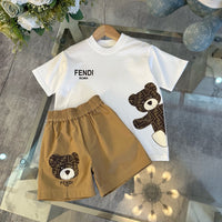 Teddy Bear T-Shirt & Shorts Set