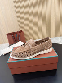 Suede Loafers