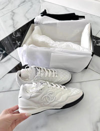 Quilted Low-Top Sneakers