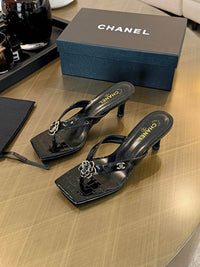 Camellia Thong Mules