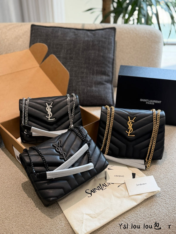 Loulou Leather Shoulder Bag