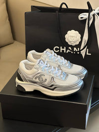 Logo Metallic Trainers