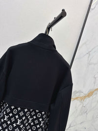 26S Monogram Accent Zip-Up Jacket