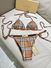 Vintage Check Bikini Set