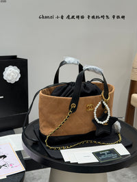 Suede Tote Bag