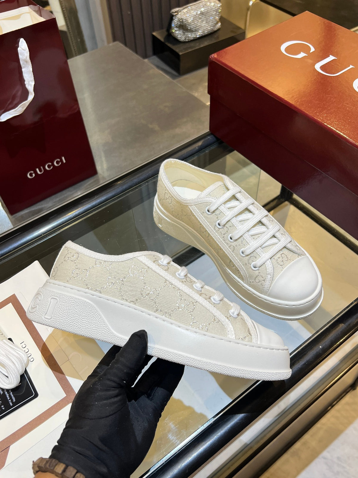 Chunky Low Top Sneakers