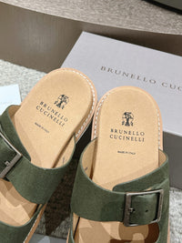 Suede Sandals
