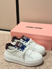 Lace-Up Platform Sneakers