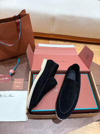 Suede Loafers