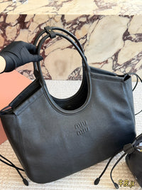 Ivy Nappa Leather Tote Bag