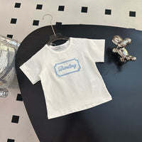 Kids Diorling Tee & Oblique Wide-Leg Trouser Set